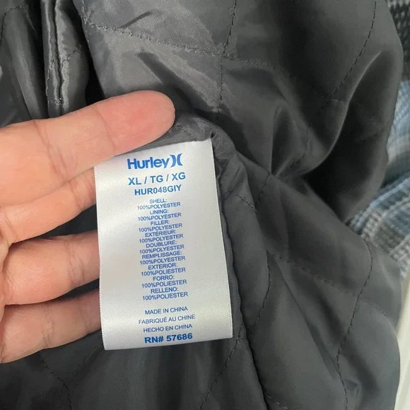 NWT Hurley Shacket - Picture 7 of 8